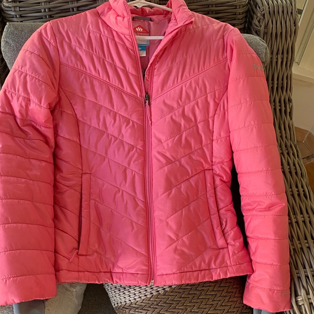 Columbia Pink Quilted Jacket